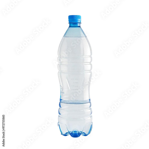 Bottle of mineral water on Isolated transparent background png. generated with AI