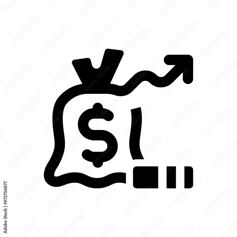 financial growth icon financial growth icon