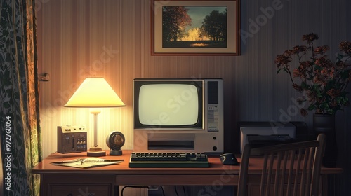 Retro Home Office