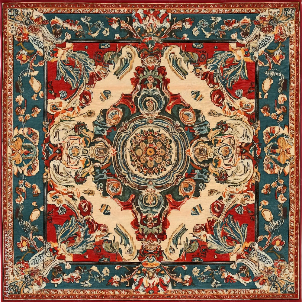 Obraz premium vintage wall carpet