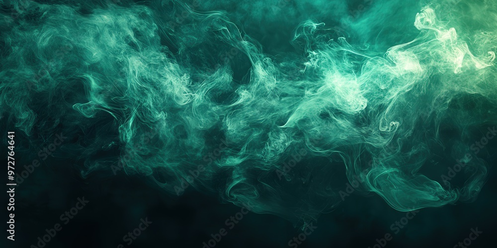 Abstract glowing green dust particles floating on a dark black background, creating an ethereal and otherworldly scene with swirling cosmic energy, evoking futuristic and sci-fi visual aesthetics
Abstract glowing green dust particles floating on a dark black background, creating an ethereal and otherworldly scene with swirling cosmic energy, evoking futuristic and sci-fi visual aesthetics