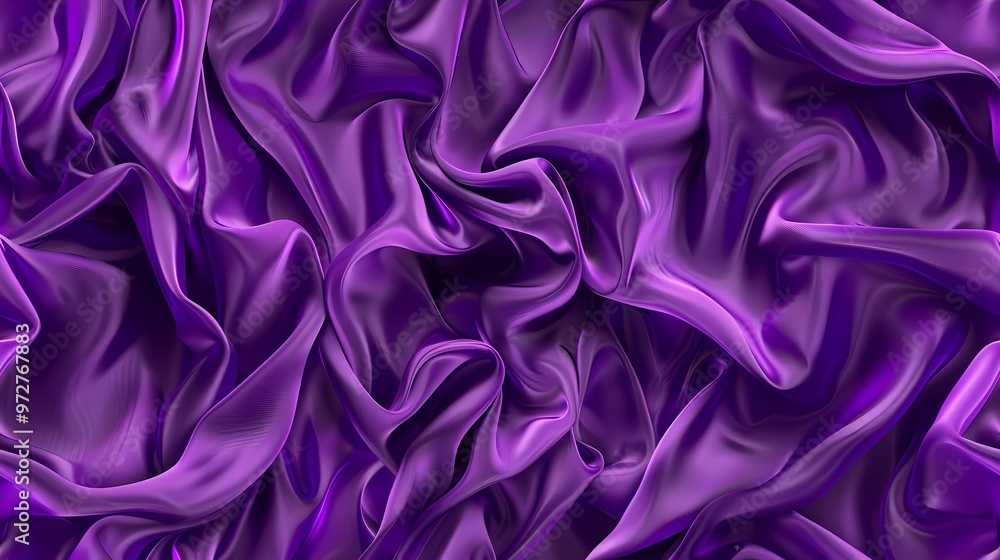 Purple Silk Fabric Background Purple Silk Fabric Background