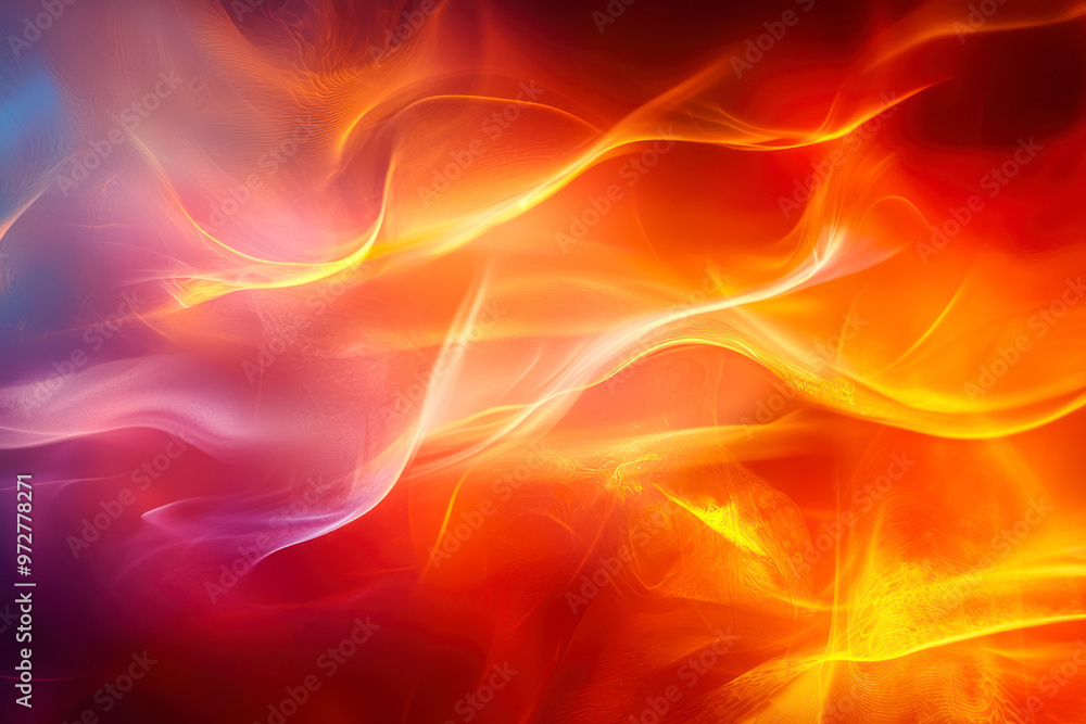 Obraz premium Captivating Fiery Abstract Background.