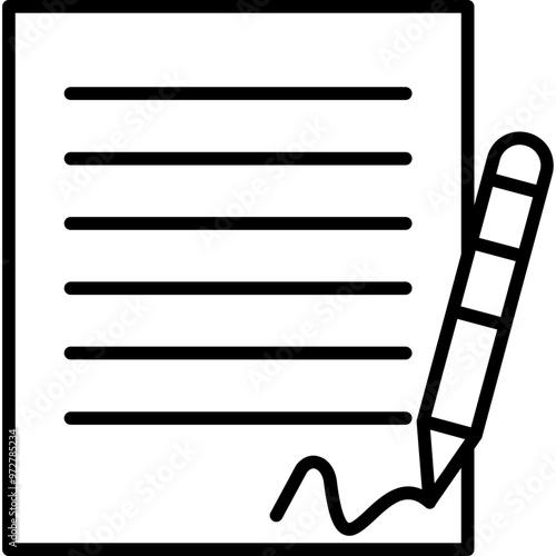 Digital Signature Icon