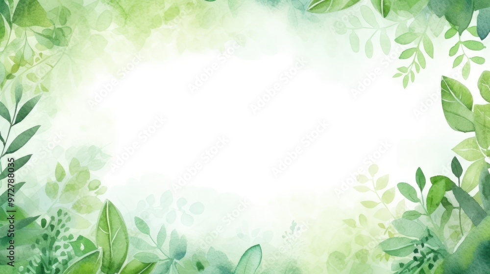 Spring leaves copy space background Spring leaves copy space background
