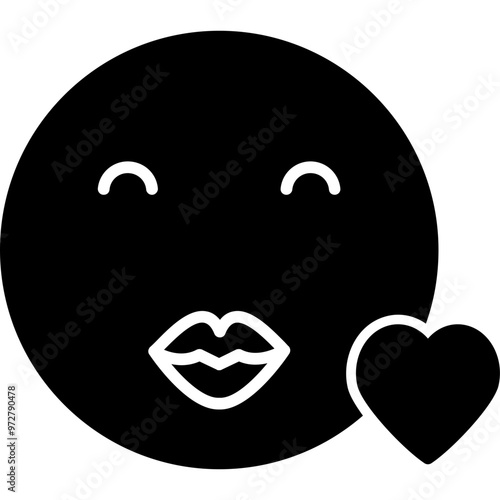 Free Download Kiss Icon - GFXLoad
