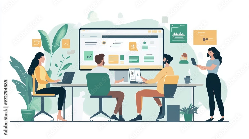 Business Team Meeting Brainstorming Strategy Planning Ideas Collaboration Business Team Meeting Brainstorming Strategy Planning Ideas Collaboration