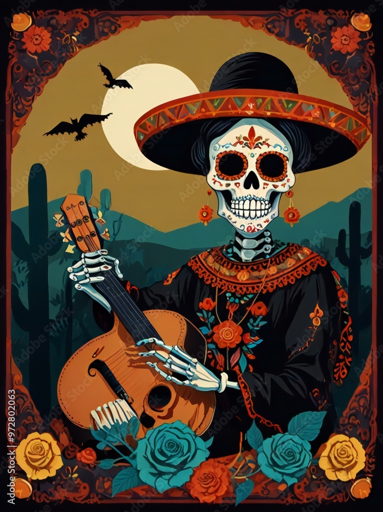 halloween background with skull halloween background with skull