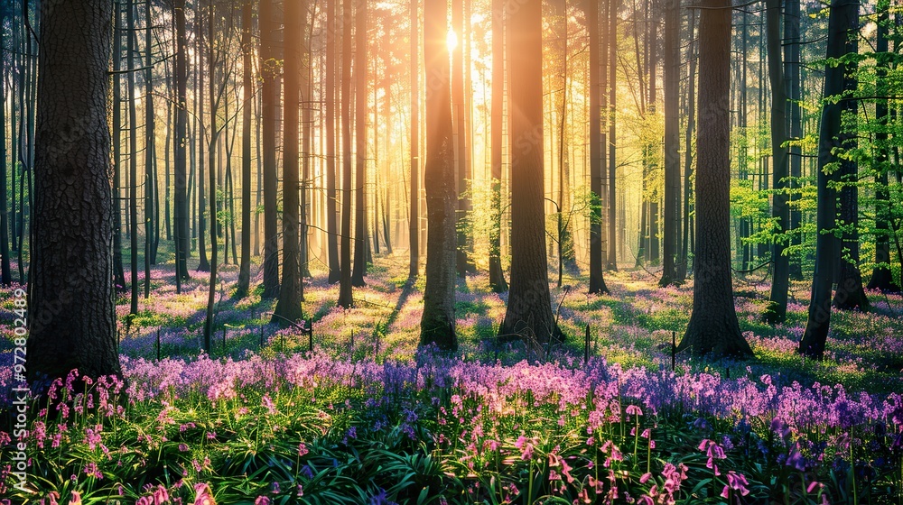 Beautiful_woodland_bluebell_forest_in_spring Beautiful_woodland_bluebell_forest_in_spring