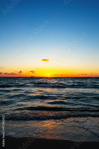 sunrise on the beach