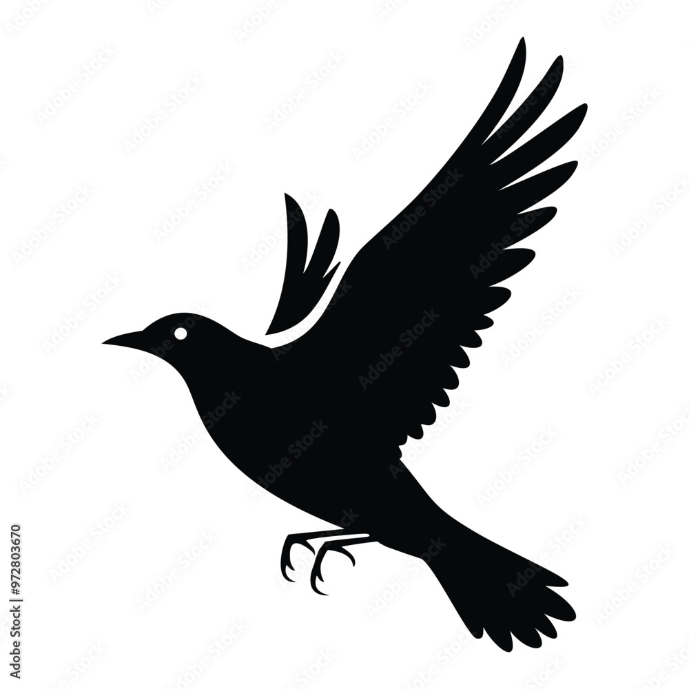 Silhouette of Birds vector, brids icone Silhouette of Birds vector, brids icone
