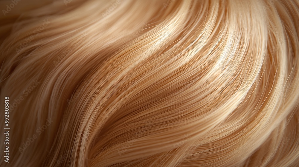 A close up of a woman's blonde hair with a lot of texture and volume. The hair appears to be styled in a way that emphasizes its natural waves and curls. Scene is one of beauty and elegance A close up of a woman's blonde hair with a lot of texture and volume. The hair appears to be styled in a way that emphasizes its natural waves and curls. Scene is one of beauty and elegance