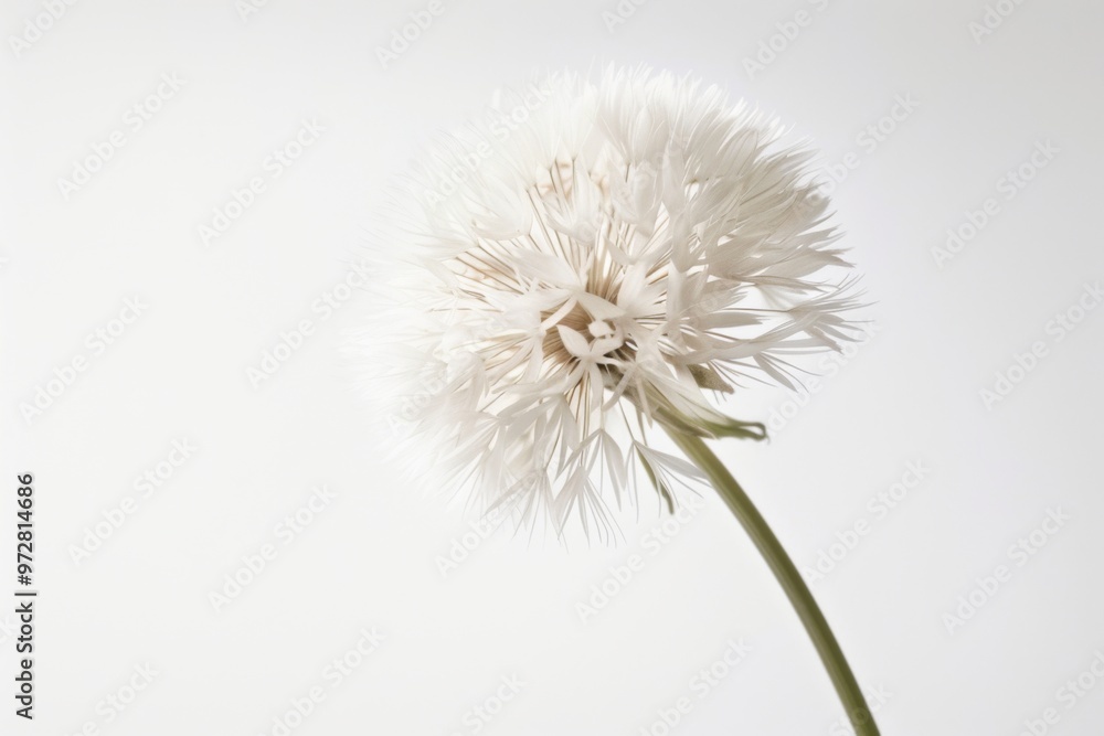 Delicate White Dandelion Seeds - A Beautiful and Tranquil Sight Delicate White Dandelion Seeds - A Beautiful and Tranquil Sight