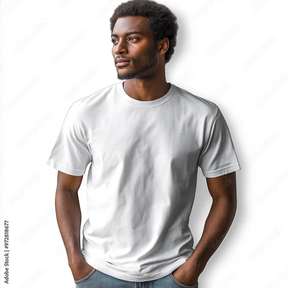 white t shirt mockup, men model white t shirt mockup, men model