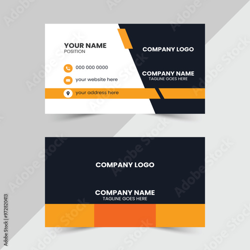 Modern business card design