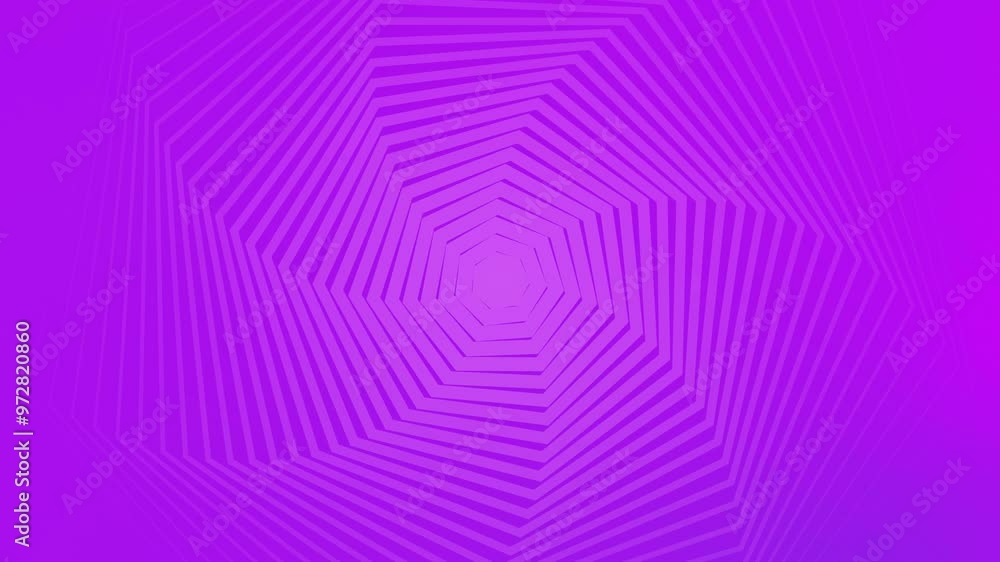 Purple Geometric Lines Hexagonal Abstract Background Loop. Purple Geometric Lines Hexagonal Abstract Background Loop.