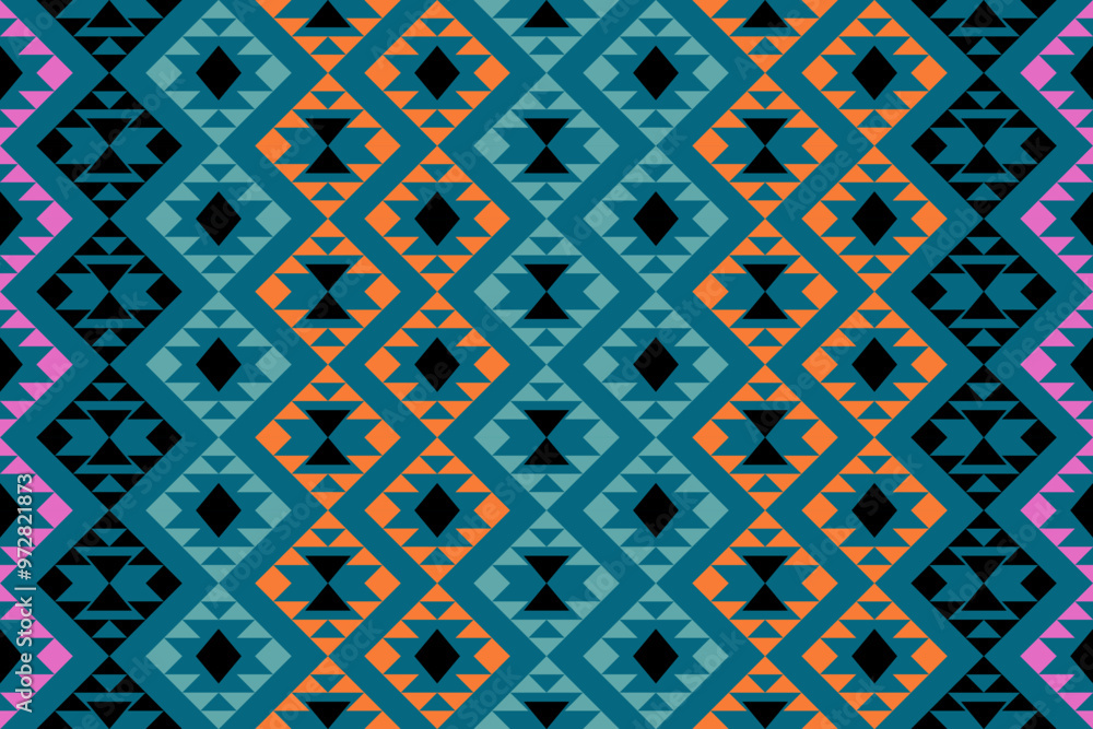 Ethnic pattern seamless geometric,Aztec embroidery border seamless patterns.ethnic pattern seamless, pattern art wallpaper Background, Design for fabric, curtain, carpet ,geometry seamless pattern Ethnic pattern seamless geometric,Aztec embroidery border seamless patterns.ethnic pattern seamless, pattern art wallpaper Background, Design for fabric, curtain, carpet ,geometry seamless pattern