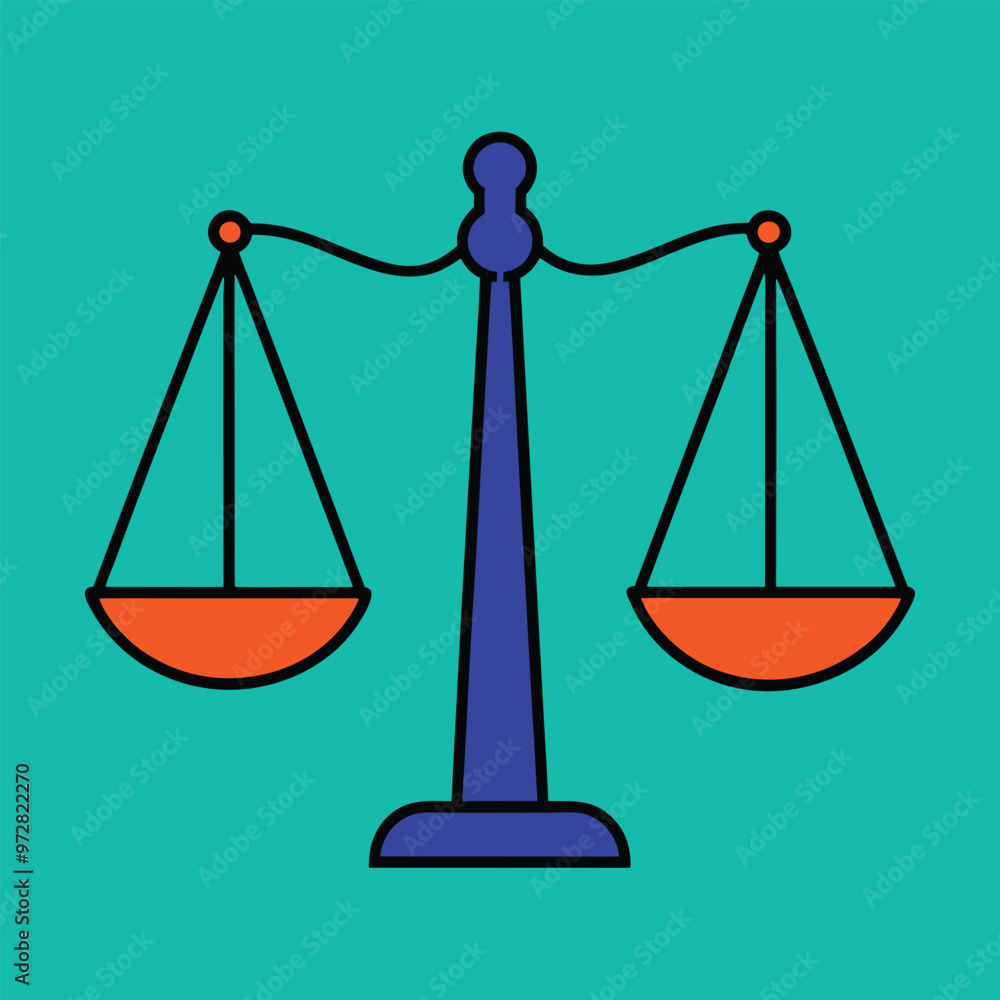 Scale icon. Scales of justice flat icon set. Vintage scale in balance and equilibrium. Vector icon of justice scales collection design. Vector illustration. Scales of justice flat icon. Scale icon. Scales of justice flat icon set. Vintage scale in balance and equilibrium. Vector icon of justice scales collection design. Vector illustration. Scales of justice flat icon.