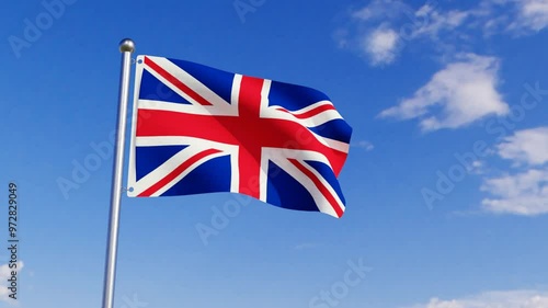 Animated Flag of UK