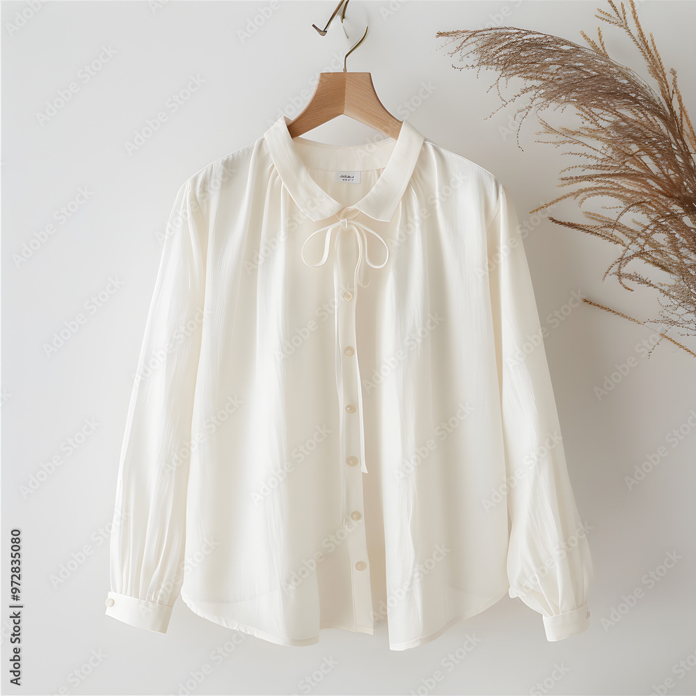 Cotton-Linen-Wool High-Quality Satin Plain White Women's Long-sleeved blouse. Cotton-Linen-Wool High-Quality Satin Plain White Women's Long-sleeved blouse.