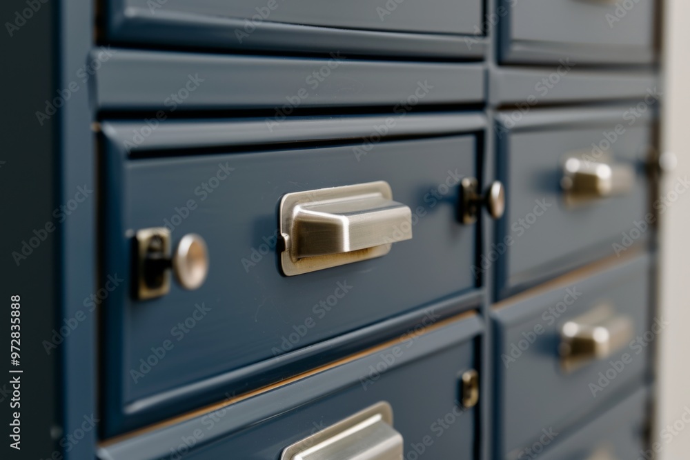File cabinet with drawers for documents paper data File cabinet with drawers for documents paper data