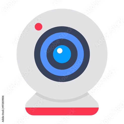 Premium design icon of webcam