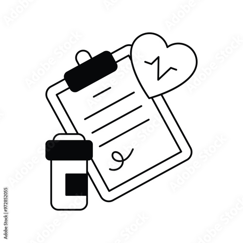 cost per click glyph icon with white background vector stock illustration