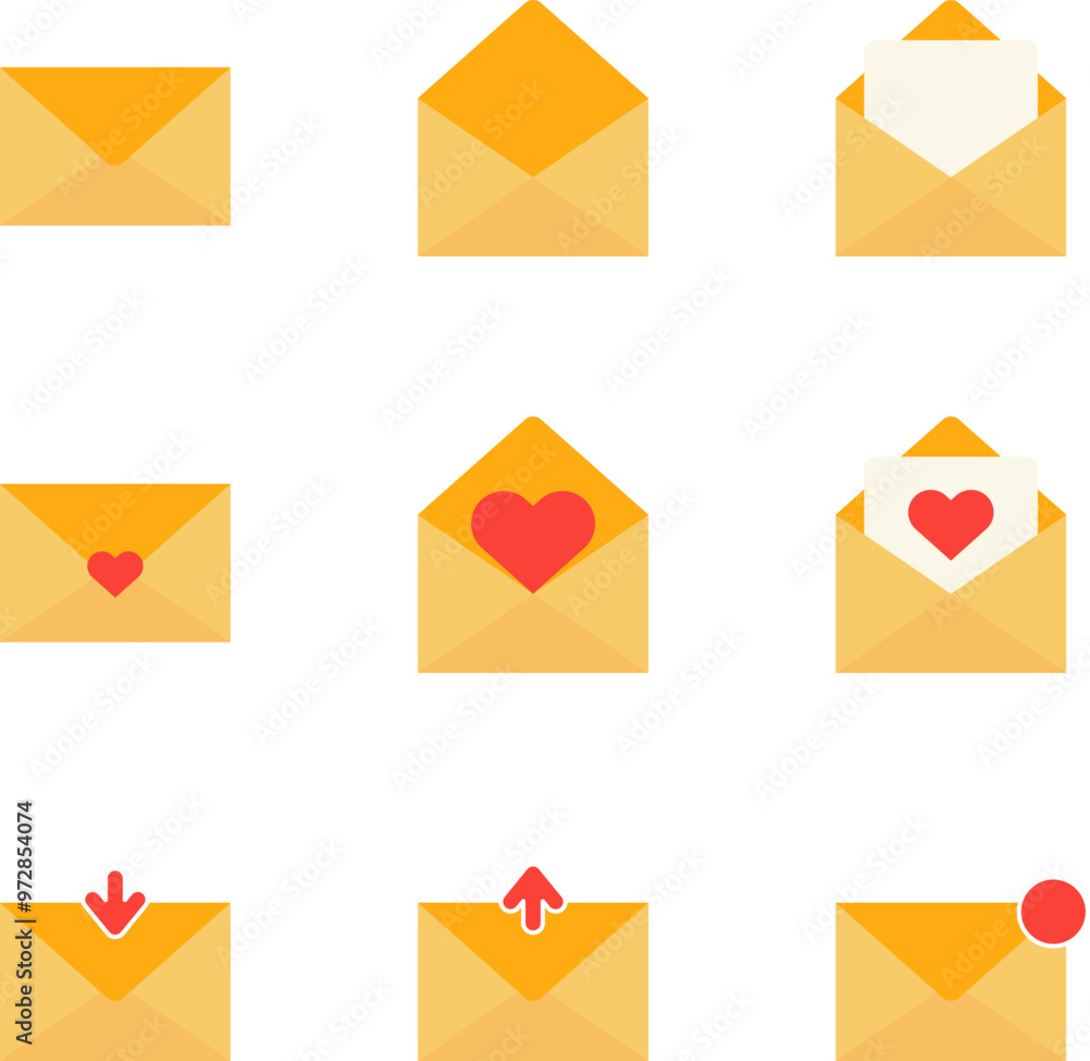 icons set mail icons set mail