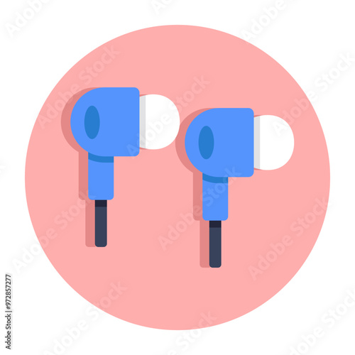 Perfect design icon of earpod