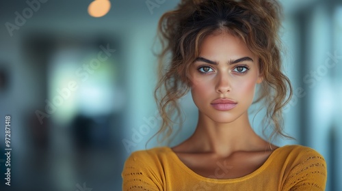 Portrait of an attractive y...