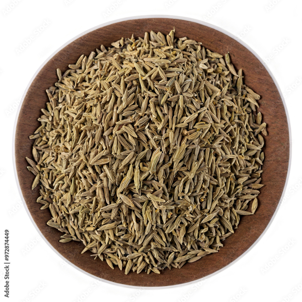Cumin on a bowl Cumin on a bowl