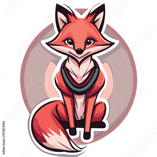 red fox cartoon
