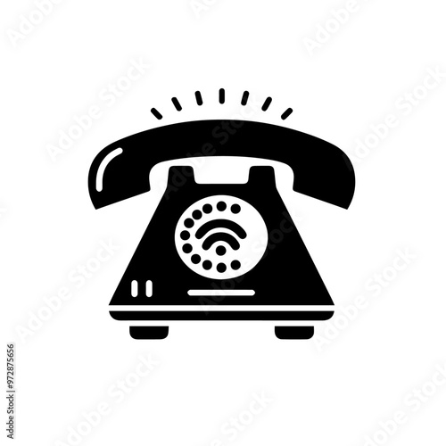 telephone icon. Phone icon.