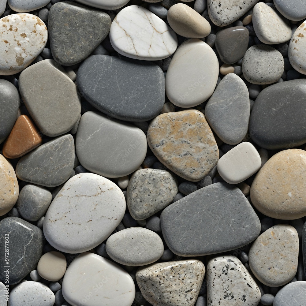 A detailed view of a rock formation with varied textures and patterns A detailed view of a rock formation with varied textures and patterns
