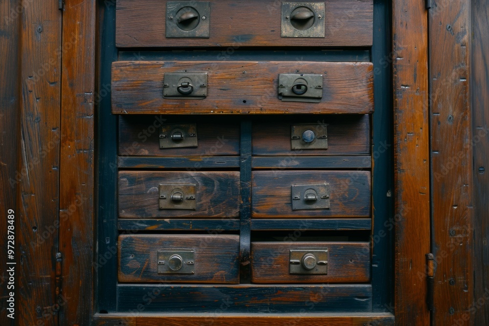 File cabinet with drawers for documents paper data File cabinet with drawers for documents paper data