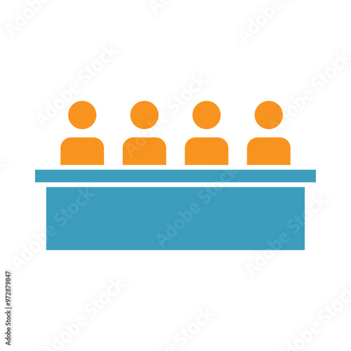 Meeting icon template