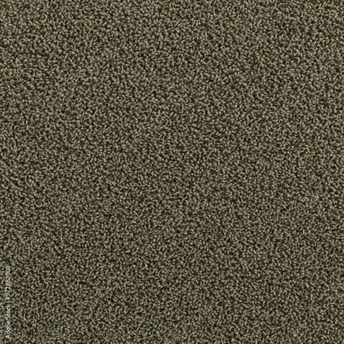Close-up view of a brown carpet with intricate patterns and texture