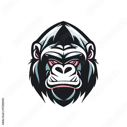 black and white mask