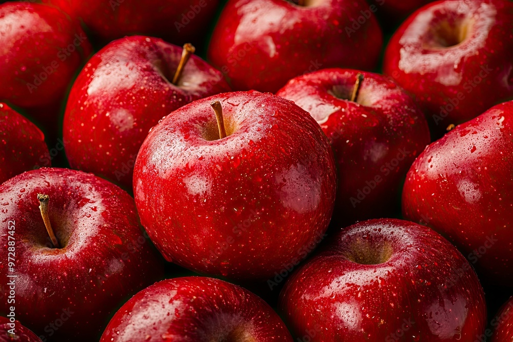 Lots of red apples. Tasty and juicy. Background of apples. High quality photo , ai Lots of red apples. Tasty and juicy. Background of apples. High quality photo , ai