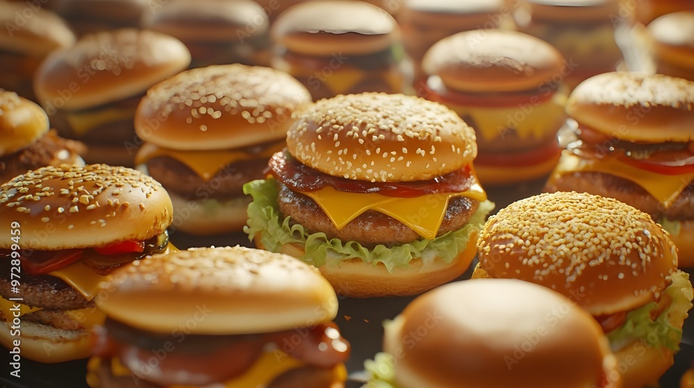 Mouthwatering fast food bag bursting with flavor picture Mouthwatering fast food bag bursting with flavor picture