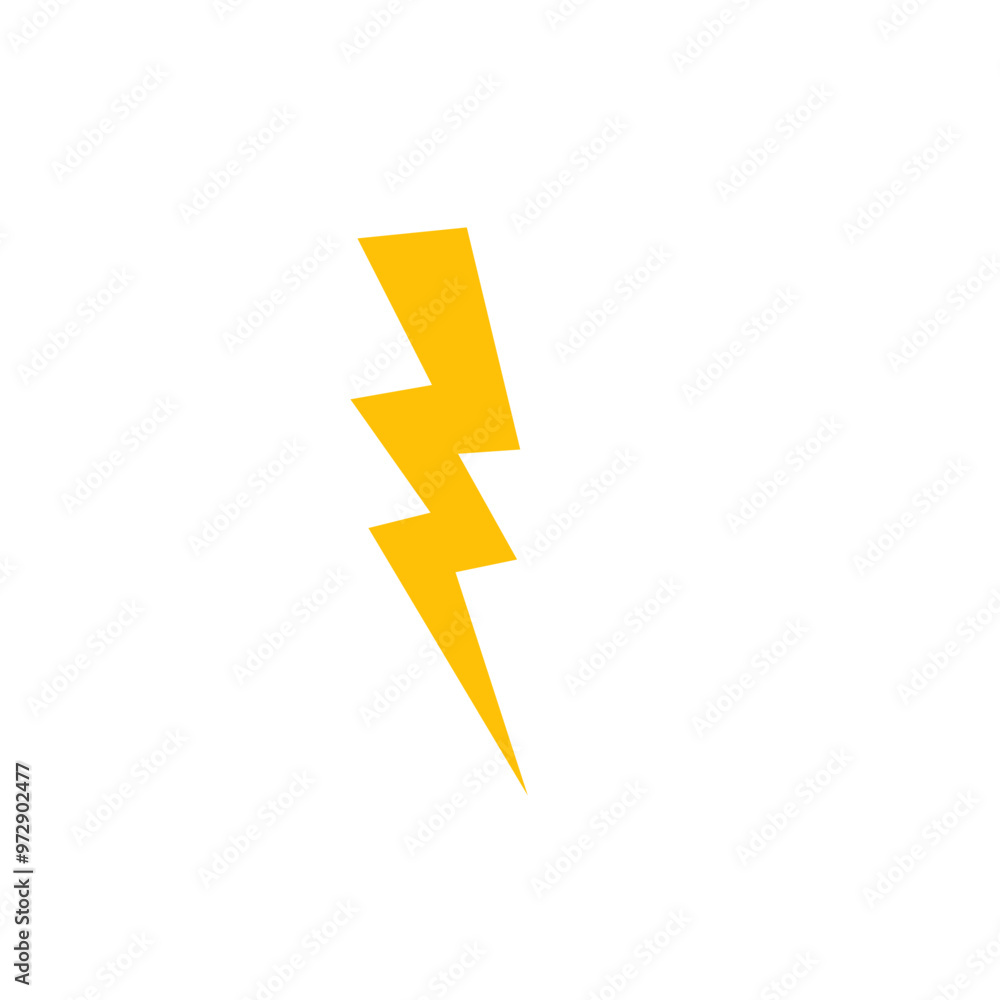 lightning symbol vector lightning symbol vector