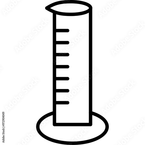 Graduated Cylinder Icon