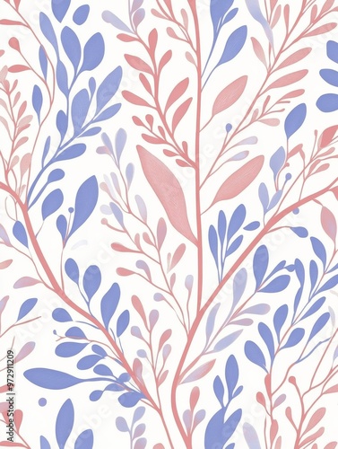 seamless floral minimalist, pastel color, pattern style --chaos 30 --ar 3:4 --weird 500 --v 6.1 Job ID: da316aef-f838-478c-9110-e332f18236eb