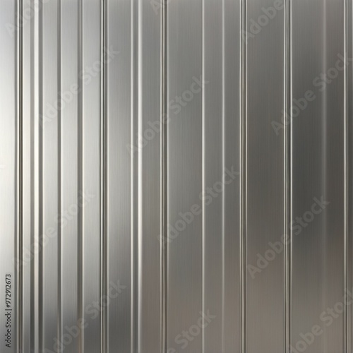 Wallpaper Mural Close-up view of a metal surface featuring vertical lines and texture Torontodigital.ca