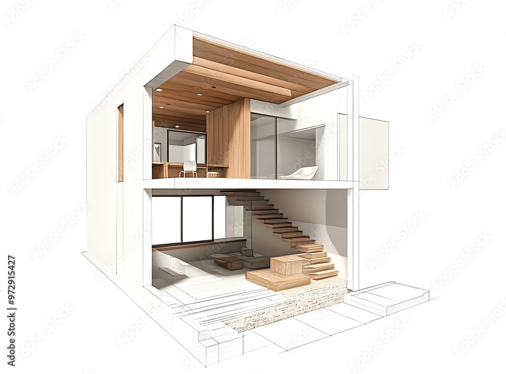 Modern House Design Sketch Interior Architecture Modern House Design Sketch Interior Architecture