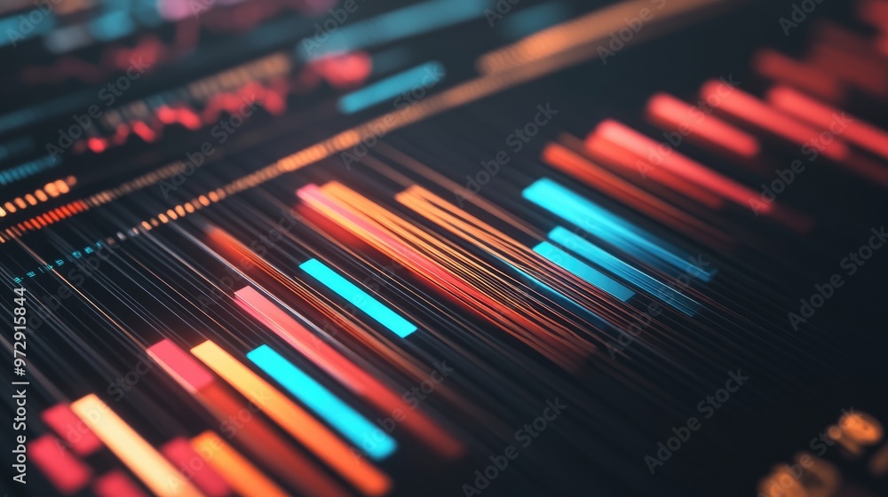 A close-up of a 3D bar chart with highlighted bars and data labels, set against a clean, minimalistic background to emphasize the key data points. A close-up of a 3D bar chart with highlighted bars and data labels, set against a clean, minimalistic background to emphasize the key data points.