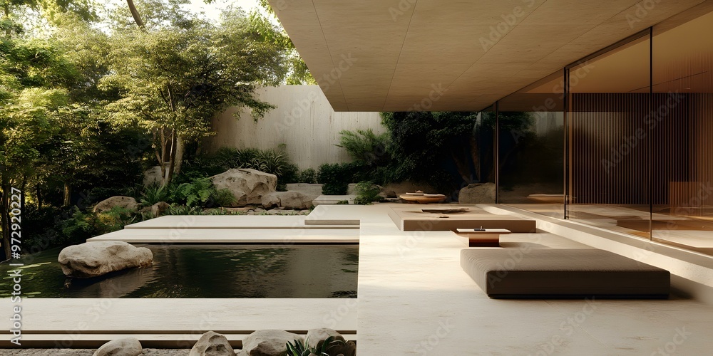 Minimalist Modern Japanese Style House Design Minimalist Modern Japanese Style House Design