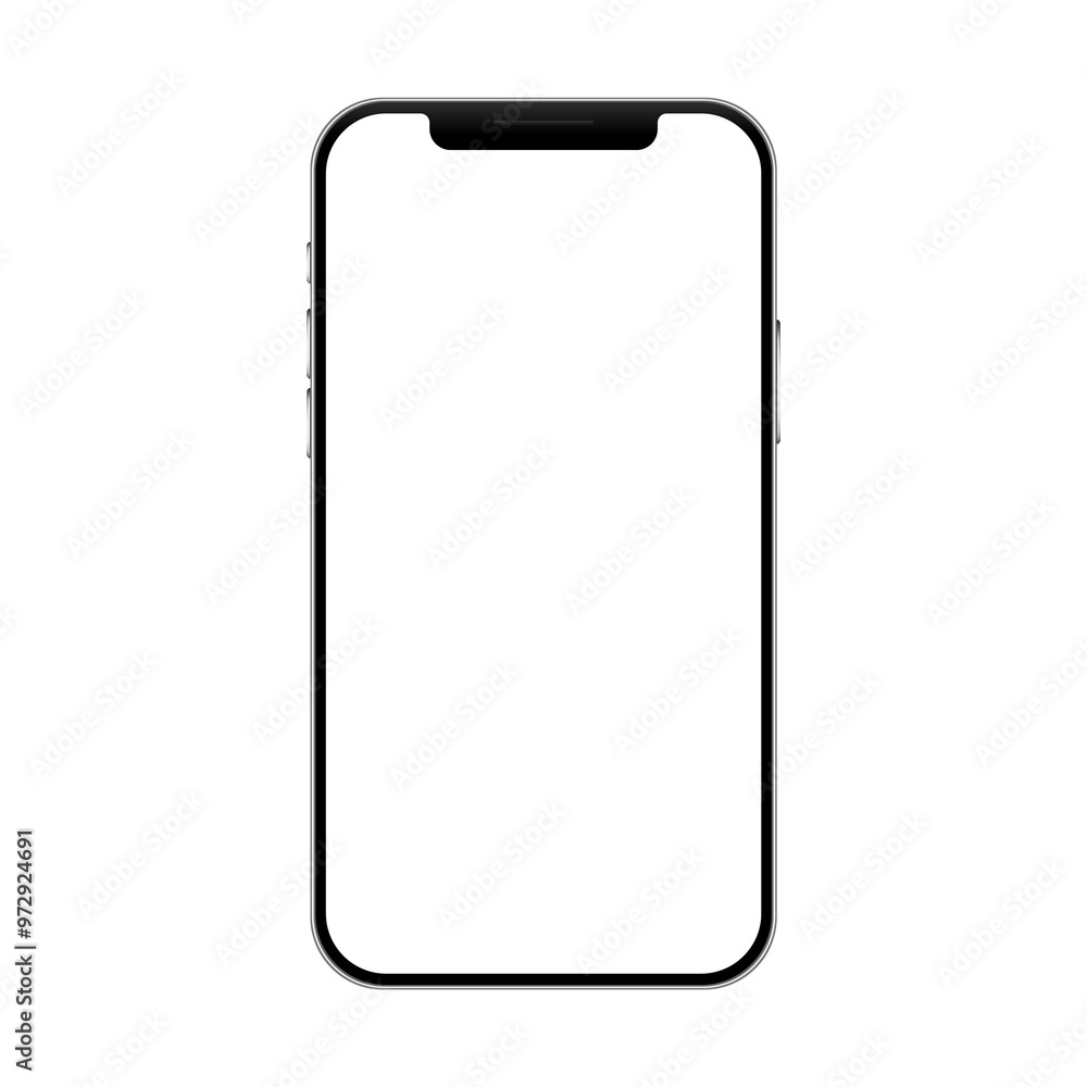 Apple iPhone realistic mobile phone PNG mockup with transparent background. Smartphone blank screen for advertisement, and presentation design illustration Apple iPhone realistic mobile phone PNG mockup with transparent background. Smartphone blank screen for advertisement, and presentation design illustration