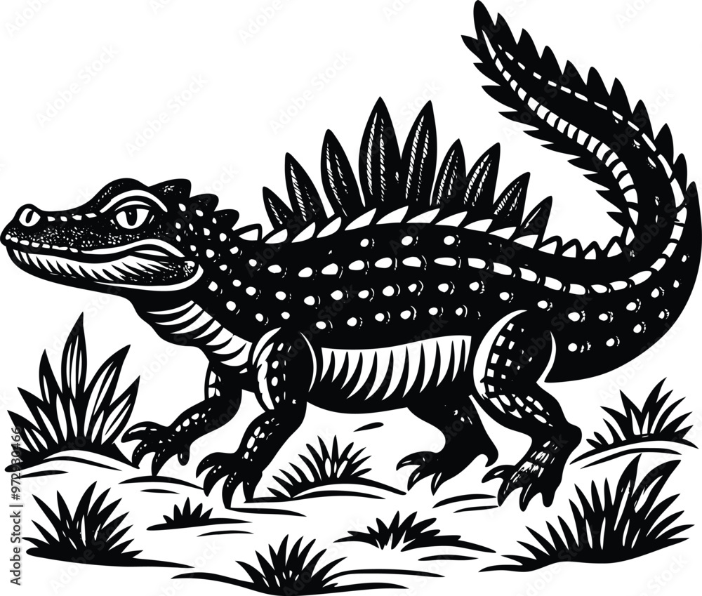 Fototapeta premium illustration of a dragon