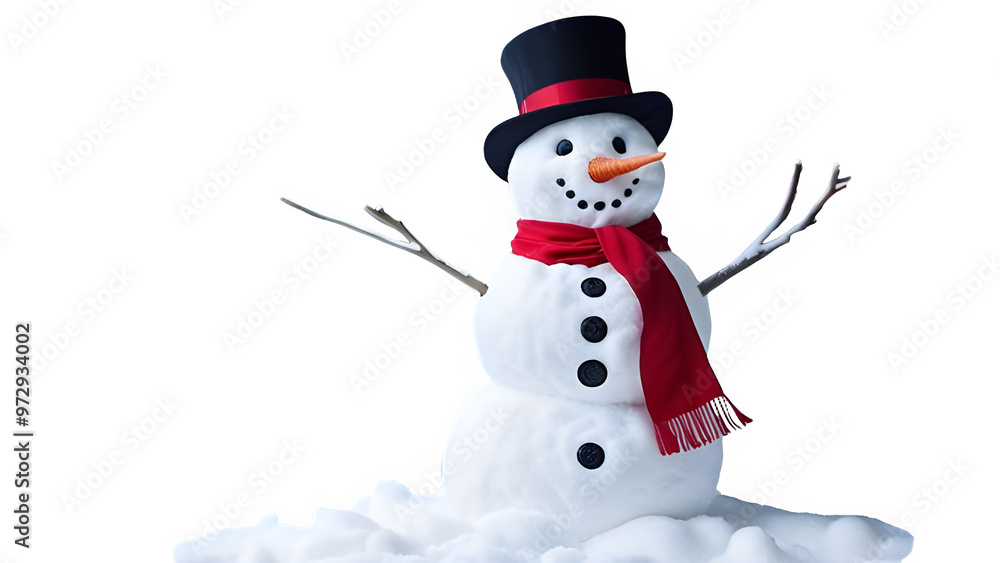Obraz premium snowman